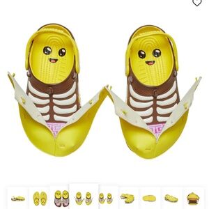 NWT Fortnite x Crocs Peely